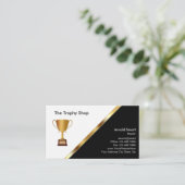 Trophy Awards Business Cards Visitenkarte (Stehend Vorderseite)