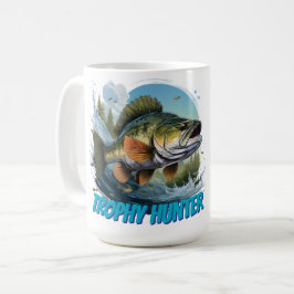 Trophy Bass Hunter Anpassbar  Kaffeetasse