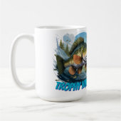 Trophy Bass Hunter Anpassbar Kaffeetasse (Links)