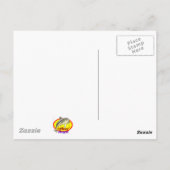 Trophy Blue Cup The MUSEUM Zazzle Geschenke Postkarte (Rückseite)
