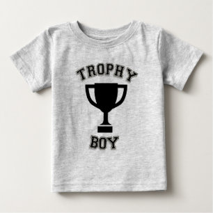 TROPHY BOY BABY T-SHIRT