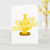 Trophy Boyfriend Liebe Mein Mann Karte (Gelbe Blume)