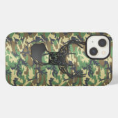 Trophy Buck Deer - Camouflage iPhone Hülle (Rückseite (Horizontal))