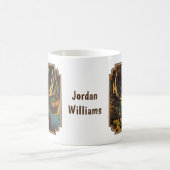 Trophy Bull Elk in Autumn Kaffeetasse (Mittel)