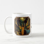 Trophy Bull Elk in Autumn Kaffeetasse (Links)