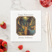 Trophy Bull Elk in Autumn Serviette (Beispiel)