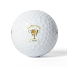 Trophy Cup für einen Trophäenbrüder auf einem Golf