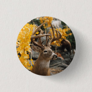 Trophy Deer Button