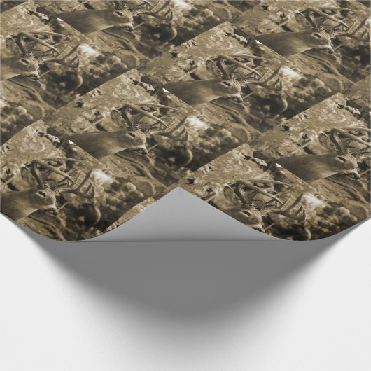 Trophy Deer Geschenkpapier (Ecke)