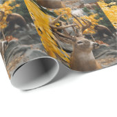 Trophy Deer Geschenkpapier (Rolleneckpunkt)