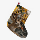Trophy Deer Großer Weihnachtsstrumpf (Vorderansicht (hängend))