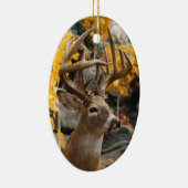 Trophy Deer Keramik Ornament (Rechts)