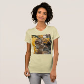 Trophy Deer Keramik Tile T-Shirt (Vorne ganz)