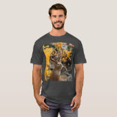 Trophy Deer Keramik Tile T-Shirt (Vorne ganz)