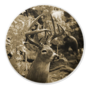 Trophy Deer Keramikknauf
