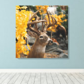 Trophy Deer Leinwanddruck (Insitu (Holzboden))