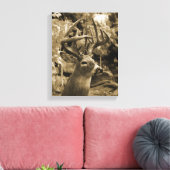 Trophy Deer Leinwanddruck (Insitu (Wohnzimmer))