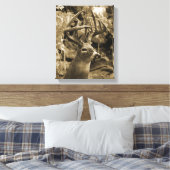 Trophy Deer Leinwanddruck (Insitu (Schlafzimmer))