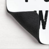 Trophy Ehefrau Cool Mutter Mama Vater Joke Funny B Mousepad (Ecke)