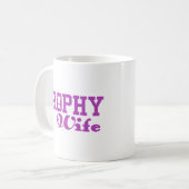 Trophy-Ehefrau Kaffeetasse (Vorderseite Links)