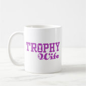 Trophy-Ehefrau Kaffeetasse (Links)