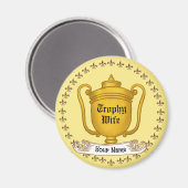 Trophy-Ehefrau Magnet (Vorderseite/Rückseite)