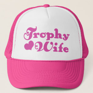 Trophy-Ehefrau Truckerkappe