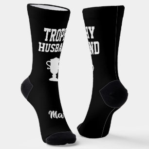 Trophy Ehemann-Geschenksocken mit individuellem Na Socken