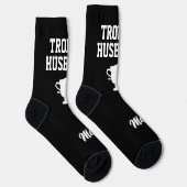 Trophy Ehemann-Geschenksocken mit individuellem Na Socken (Rechts)