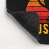 Trophy Ehemann Lustiges Design für Illustration Mousepad (Ecke)