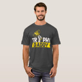 Trophy Father Award Bester Vater T-Shirt (Vorne ganz)