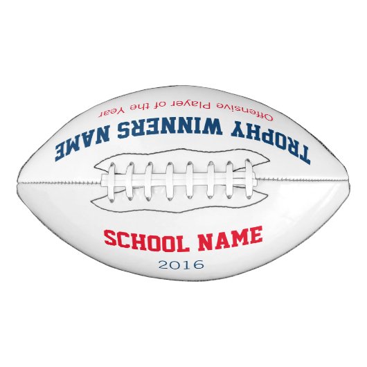 Trophy Football, individuell für Sportveranstaltun Football (Vorderseite)