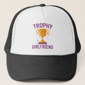 Trophy Girlfriend Truckerkappe (Vorderseite)