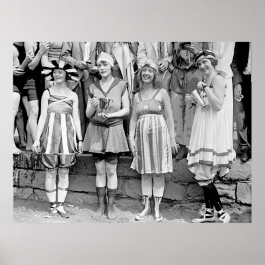 Trophy Girls: 1919 Poster (Vorne)