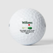Trophy Grade Achievement Award - Custom Signature Golfball (Vorderseite)