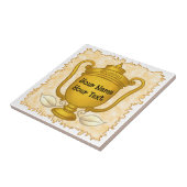 Trophy Grandpa Golf Fliese (Seite)