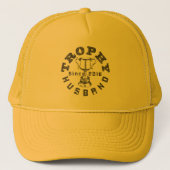 Trophy Husband 2016 Trucker Hat Truckerkappe (Vorderseite)