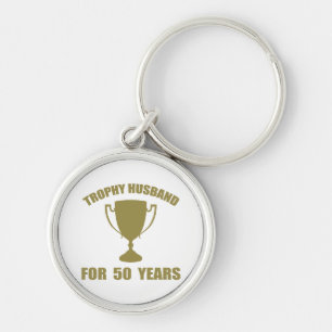 Trophy Husband 50 Jahre lang Schlüsselanhänger