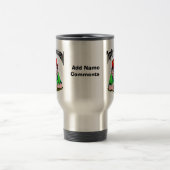Trophy Husband Add Name oder Kommentare Reisebecher (Mittel)