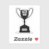 Trophy Husband Aufkleber (Blatt)