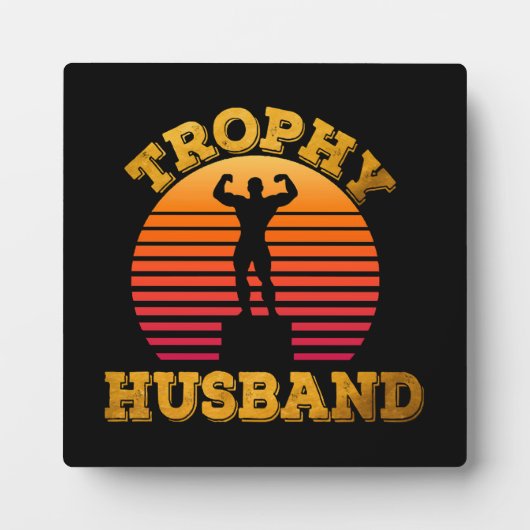Trophy Husband Fotoplatte (Vorderseite)