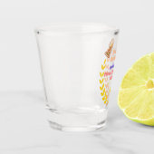 Trophy Husband Fueled by Christmas Tree Cakes Schnapsglas (Links)