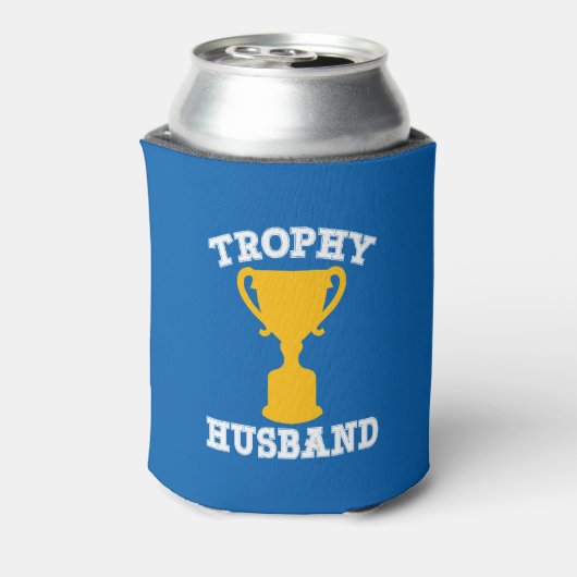 Trophy Husband Funny Dosenkühler (Kanne Rückseite)