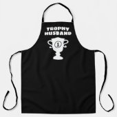 Trophy Husband funny kitchen apron for men Schürze (Vorderseite)