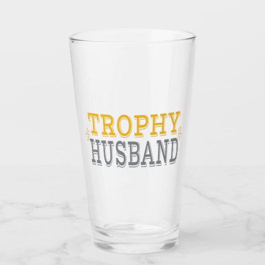 Trophy Husband Glas (Vorderseite)