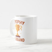 Trophy Husband Kaffeetasse (Vorderseite Links)
