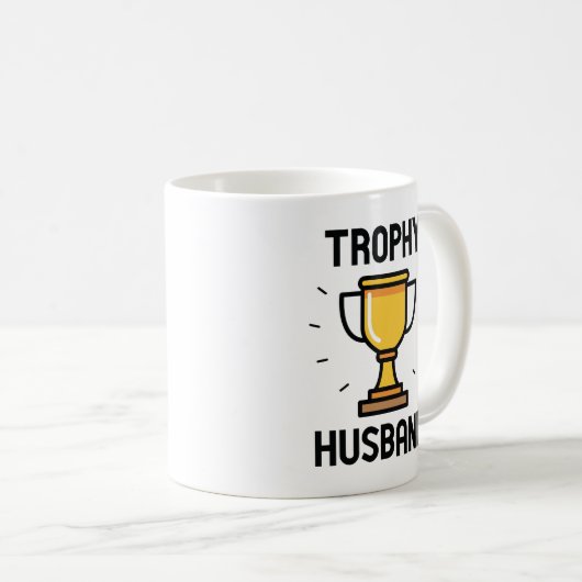 Trophy Husband Kaffeetasse (VorderseiteRechts)