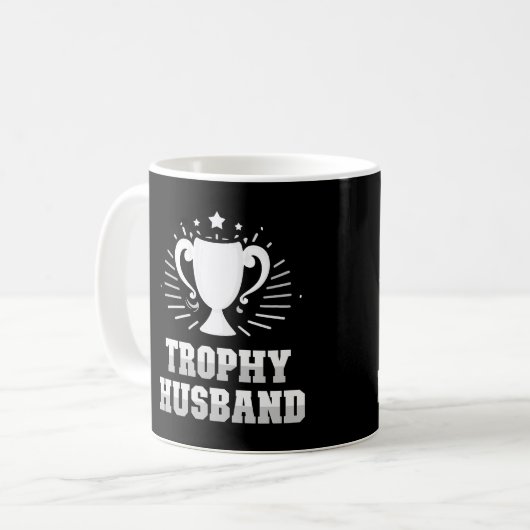 Trophy Husband Kaffeetasse (Vorderseite Links)