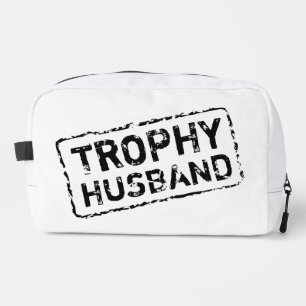 Trophy Husband lustige Toilettenbeutel Reisekit Waschbeutel