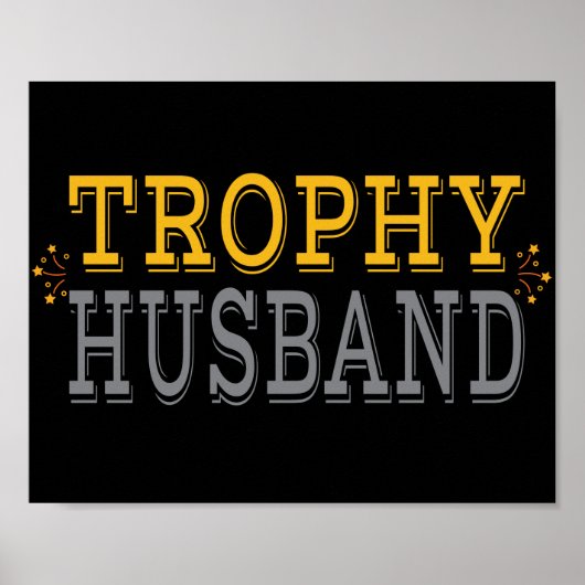 Trophy Husband Poster (Vorne)